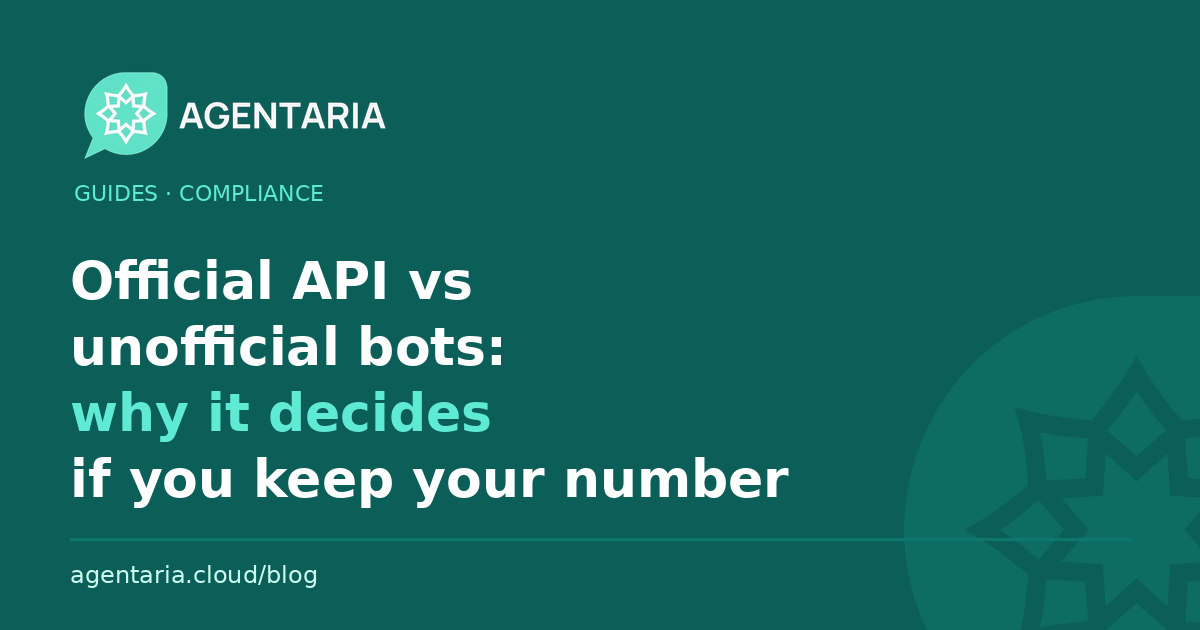 WhatsApp Business API vs Unofficial Bots: The Risks